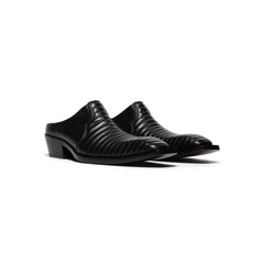 Martine Rose Cowboy Mule (Black)