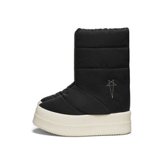 Rick Owens DRKSHDW Mega Bumper Lunar Sneaker (Black/Pearl/Milk)