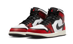 Jordan 1 Mid Wear-Away Chicago