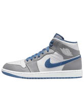 Air Jordan 1 Mid True Blue Cement