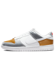 Dunk Low Gold White Silver