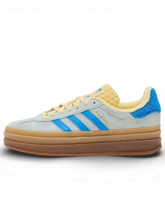 Adidas Gazelle Bold Almost Blue Yellow (Women's)