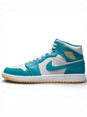 Jordan 1 Mid Aquatone