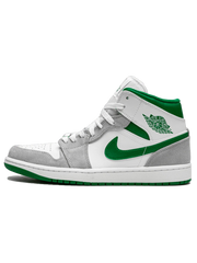 Jordan 1 Mid Grey green