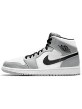 Jordan 1 Mid Light Smoke Grey