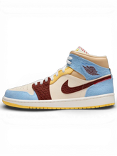 Jordan 1 Mid SE Fearless Maison Chateau Rouge