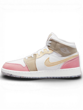 Jordan 1 Mid SE Pastel Vivid Green Grind (GS)
