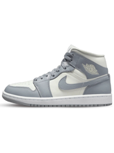 Jordan 1 Mid Stealth grey