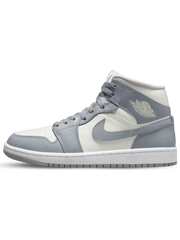 Jordan 1 Mid Stealth grey