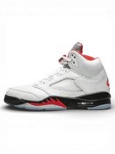 Jordan 5 Retro Fire Red Silver Tongue (2020)