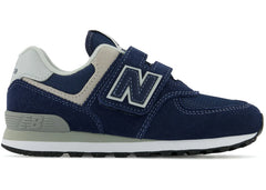 574 Core Hook Loop Grey Bleu