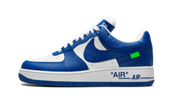 Louis Vuitton Nike Air Force 1 Low By Virgil Abloh White Royal