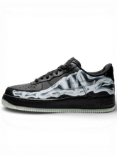 Nike Air Force 1 Low Black Skeleton Halloween (2019)