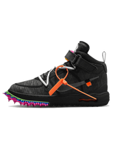 Nike Air Force 1 Mid Off-White Clear Black
