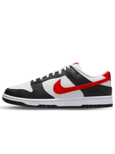 Nike Dunk Low Retro Red Swoosh Panda