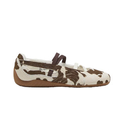 Speedcat Ballet Cow Chocolate Brown / Warm White