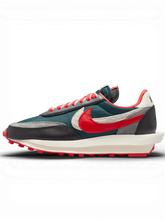 Nike LD Waffle sacai Undercover Midnight Spruce University Red