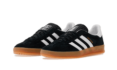 Adidas Gazelle Indoor Black White Gum