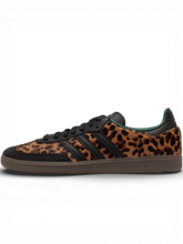 adidas Originals Women's Samba OG "Black Green Leopard"