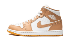 Jordan 1 Mid Tan gum