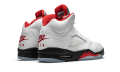 Jordan 5 Retro Fire Red Silver Tongue (2020)