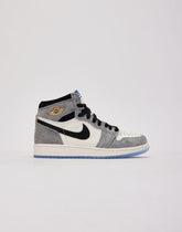 Jordan Air Jordan 1 Retro High OG 'Cool Grey And Sail' Grade-School