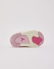 Jordan Air Jordan 4 Retro 'Pearl Pink And Iced Carmine' Toddler