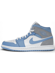 Jordan 1 Mid University Blue Grey