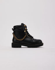 Kurt Geiger Chain Combat Boot Pre-School