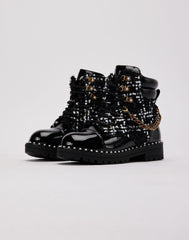 Kurt Geiger Chain Combat Boot Pre-School