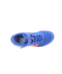 New Balance Kid's 578 Bungee Lace with Top Strap Shoe Blue/Orange