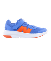 New Balance Kid's 578 Bungee Lace with Top Strap Shoe Blue/Orange