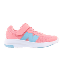 New Balance Kid's 578 Bungee Lace with Top Strap Shoe Double Bubble