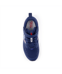 New Balance Kid's Fresh Foam 625 Bungee Lace with Top Strap Shoe Navy
