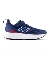 New Balance Kid's Fresh Foam 625 Bungee Lace with Top Strap Shoe Navy