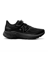 New Balance Kid's Fresh Foam X 860v13 Bungee Lace with Top Strap Shoe Black