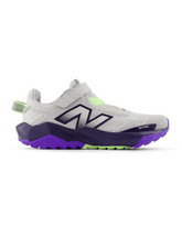 New Balance Kid's DynaSoft Nitrel Bungee Lace with Top Strap Shoe Grey/Indigo
