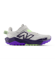 New Balance Kid's DynaSoft Nitrel Bungee Lace with Top Strap Shoe Grey/Indigo