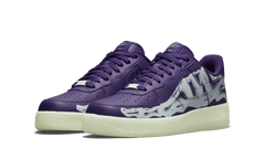 Nike Air Force 1 Low '07 QS Purple Skeleton Halloween (2021)