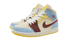 Jordan 1 Mid SE Fearless Maison Chateau Rouge