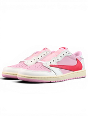 Air Jordan 1 Retro Low OG SP Travis Scott Sail Tropical Pink