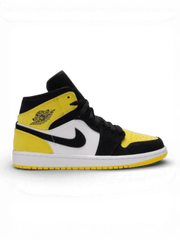 Jordan 1 Mid Yellow Toe Black