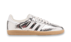adidas Samba OG Silver Metallic Cracked Leather