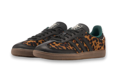 adidas Originals Women's Samba OG "Black Green Leopard"