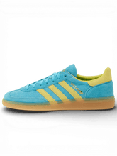 adidas Handball Spezial Blue Glow Bright Yellow (Women's)