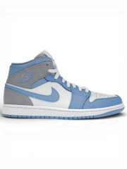 Jordan 1 Mid University Blue Grey
