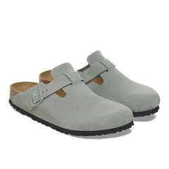 Birkenstock Boston BS Suede "Pure Sage"