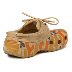 Crocs Classic Duck Camo Boat Shoe - Tan