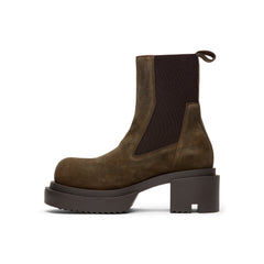 Rick Owens Beatle Bogun Boots (Indigo)