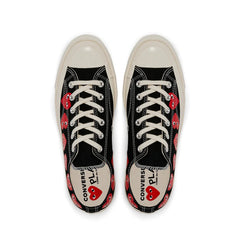 COMME DES GARÇONS X Converse  Multi Heart Chuck 70 Lo Top